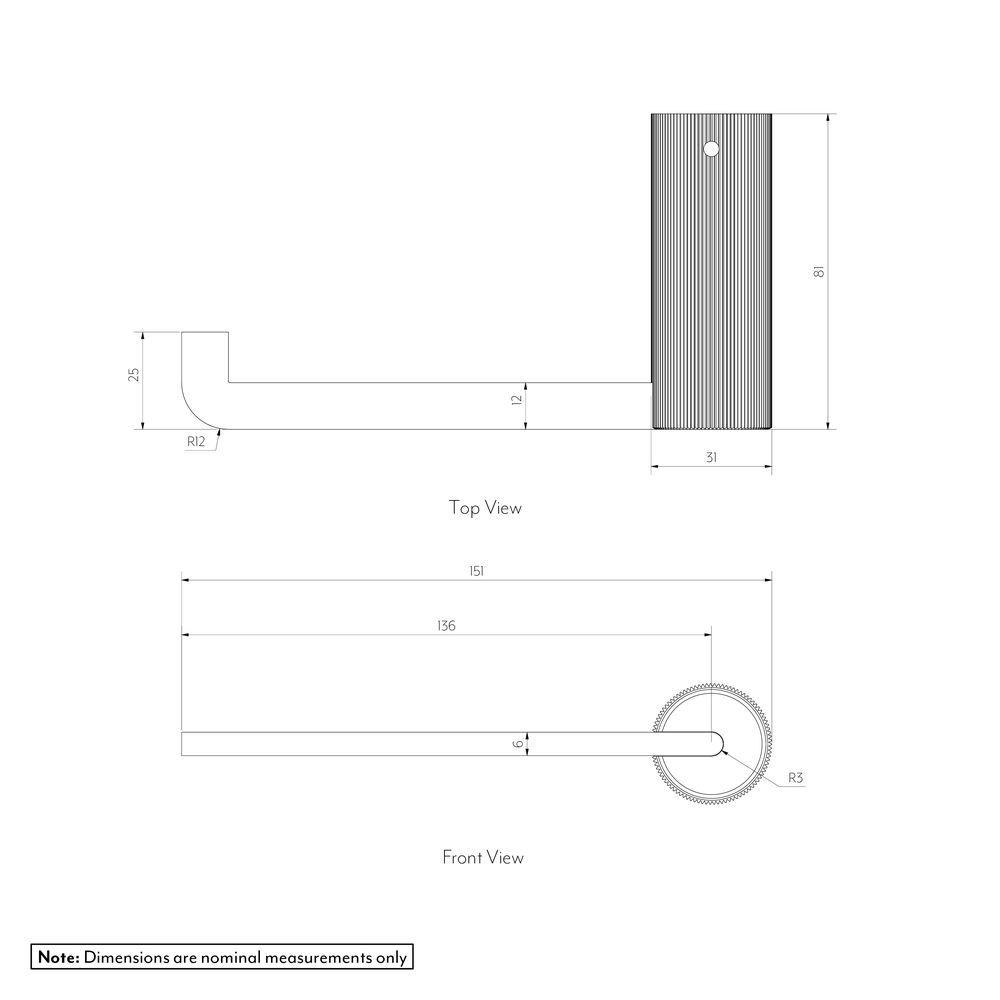 NAMIKA Toilet Roll Holder GALLERY SPEC-01