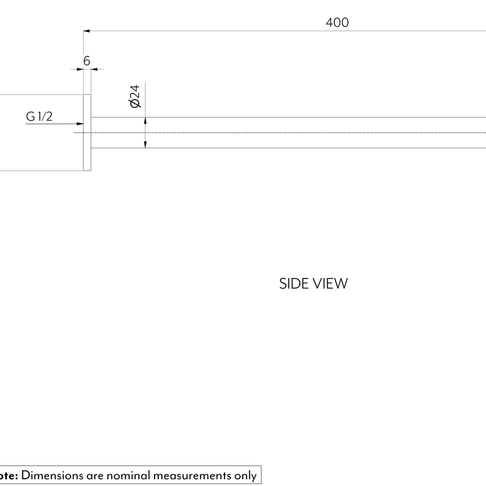 SOLA Shower Arm SPEC-01
