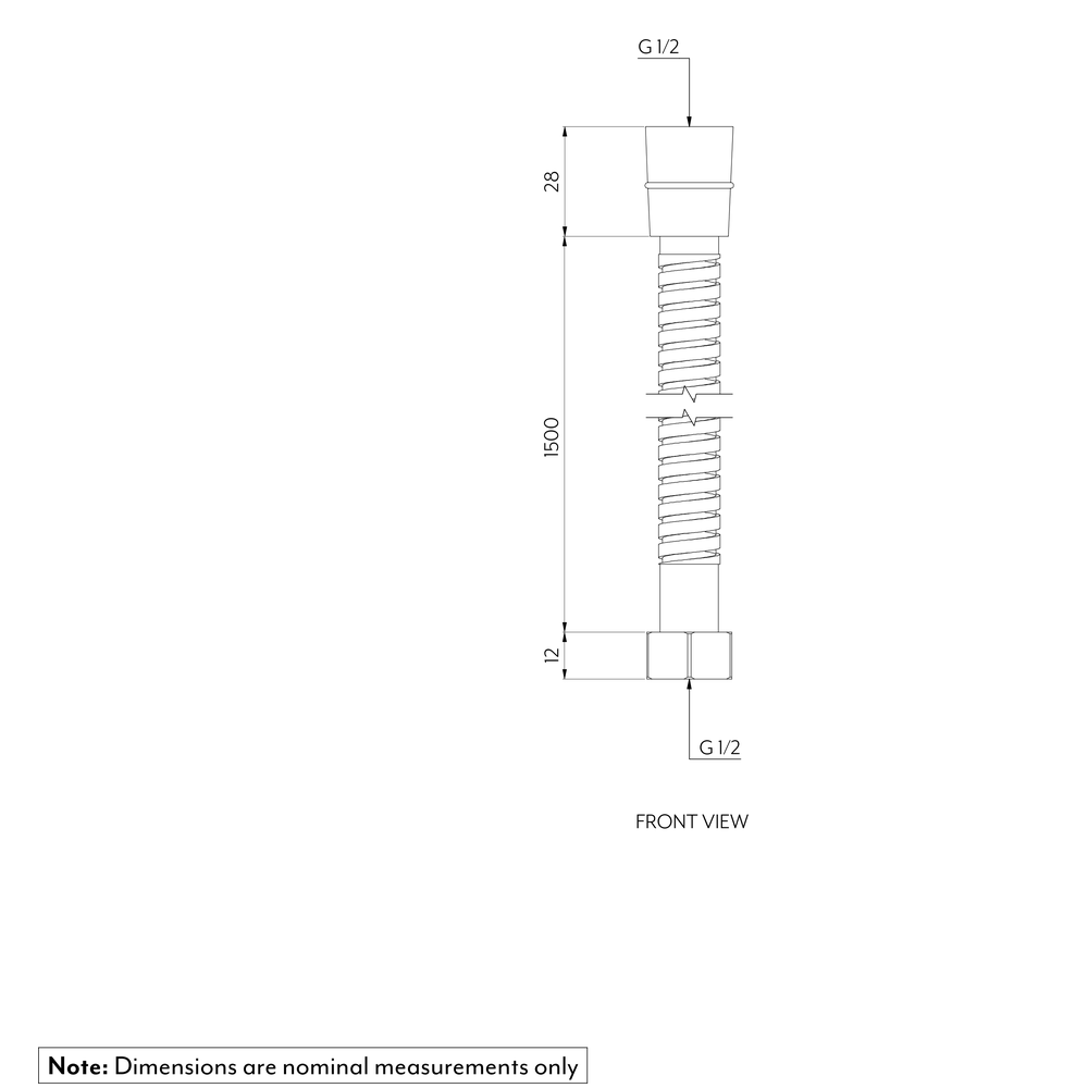 SOLA Shower Hose GALLERY SPEC-01