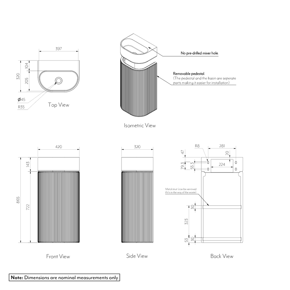 NELIOS Pedestal Basin SPEC-01