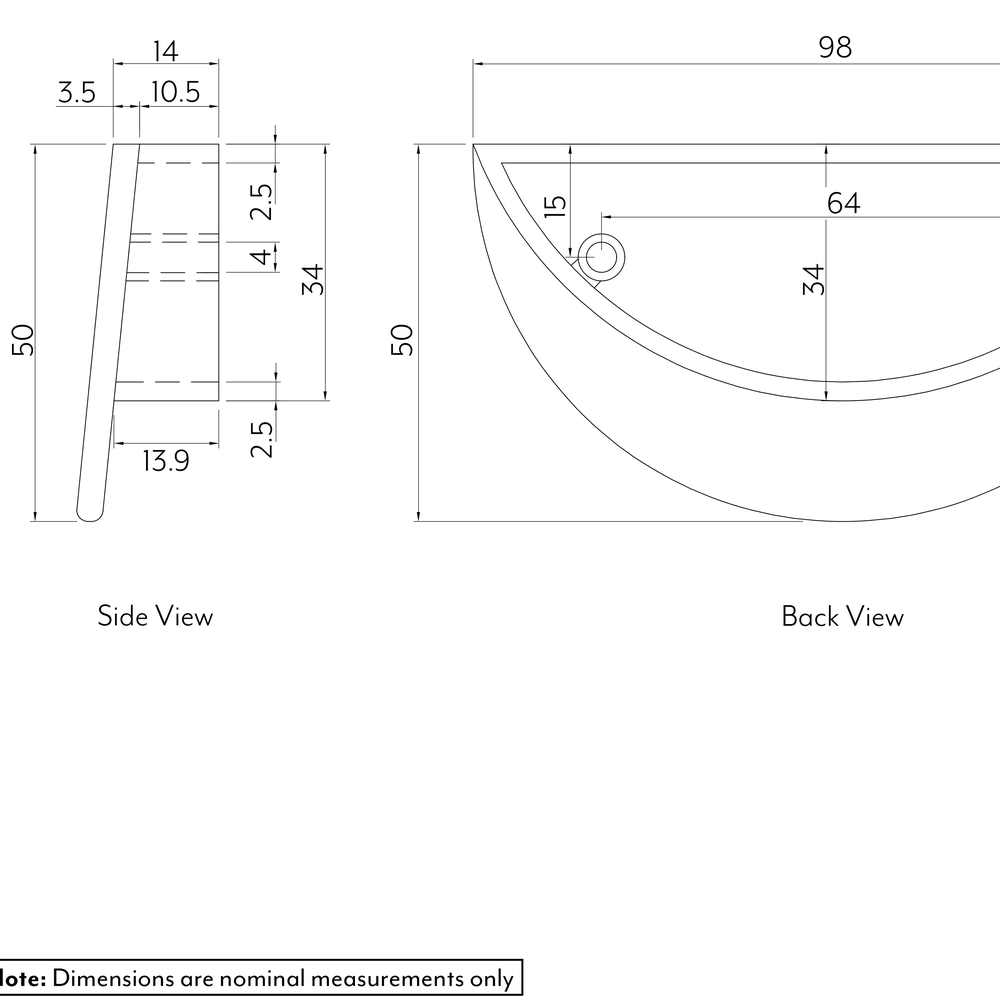 IMES Cabinetry Pull Spec-01
