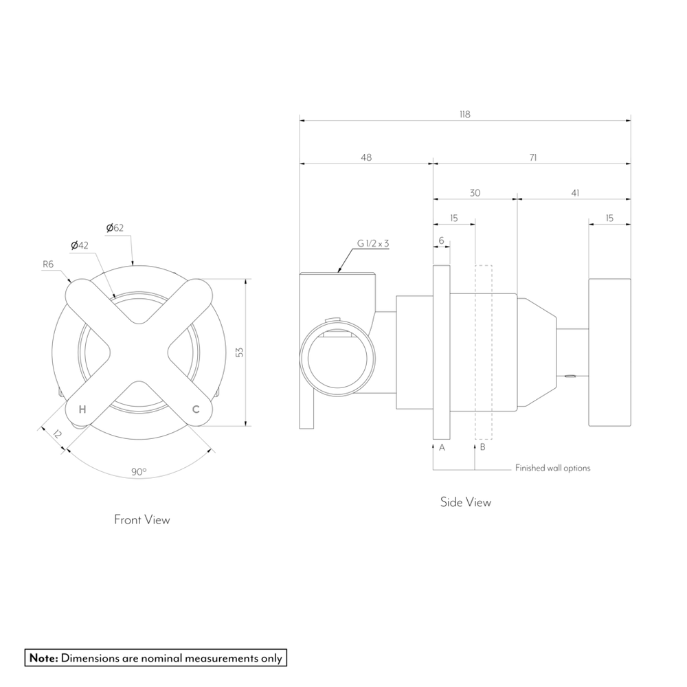 CROSS PROGRESSIVE SINGLE MIXER SPEC-01
