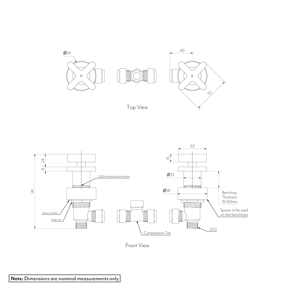 CROSS Assembly Bench-Mounted Taps Gallery Spec-01