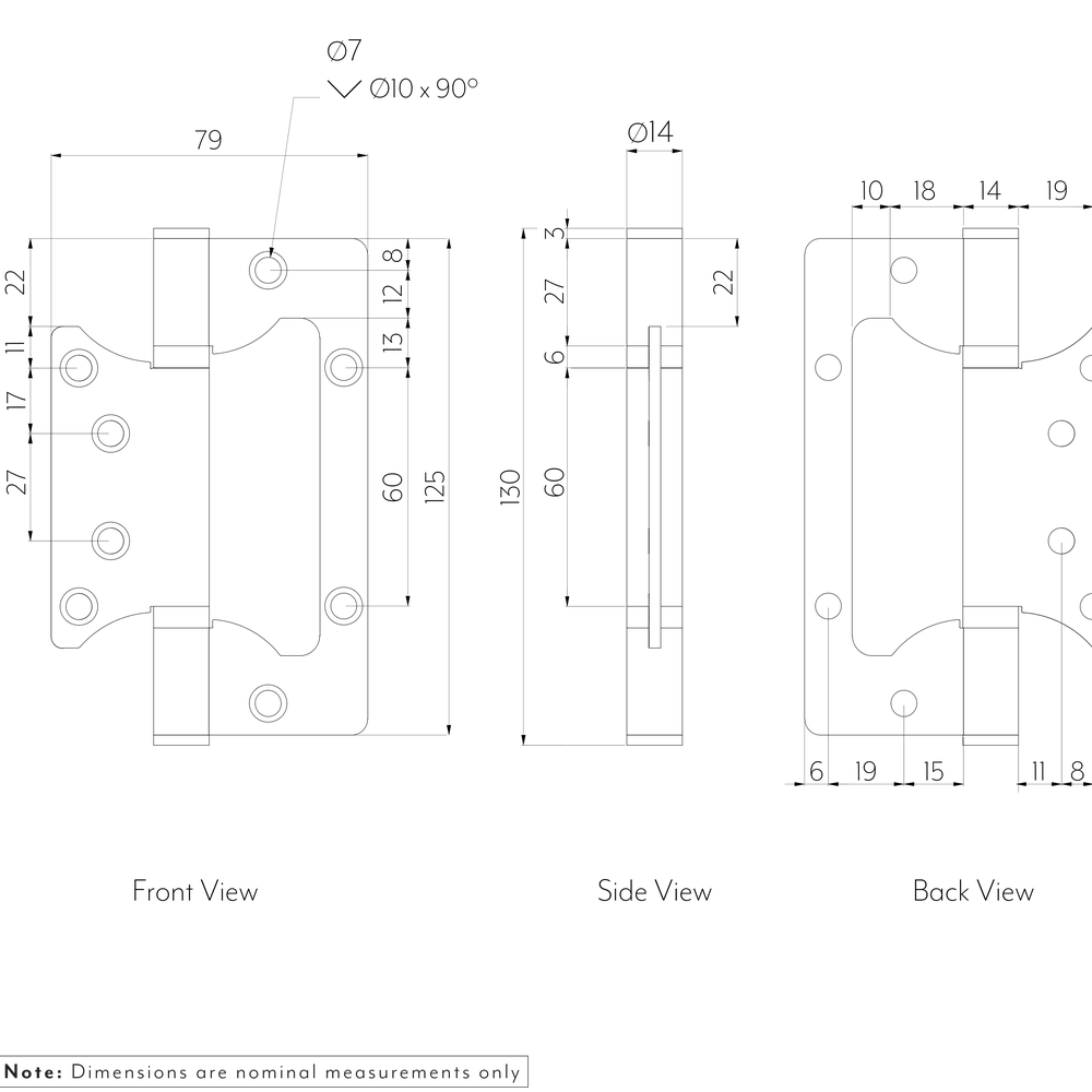 Ellis Flush Hinge Spec-01