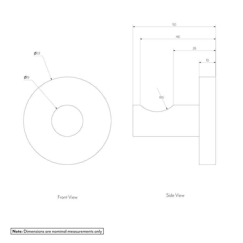 Elysian Robe Hook SPEC-01