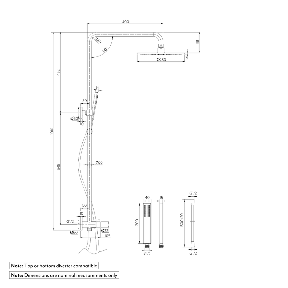 Finley - Bottom Diverter SPEC-01