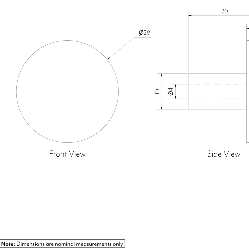 ELSA Cabinetry Knob Spec-01