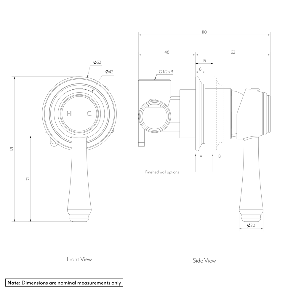 KINGSLEY MINIMAL Mixer SPEC-01