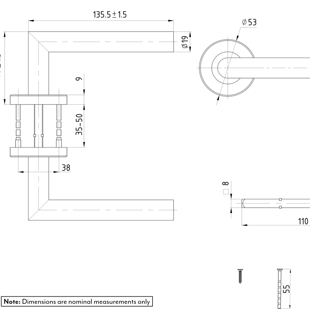 DAVIS Door Handle Spec-01