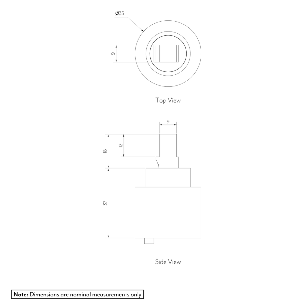 MINIMAL mixer cartridge Gallery Spec-01