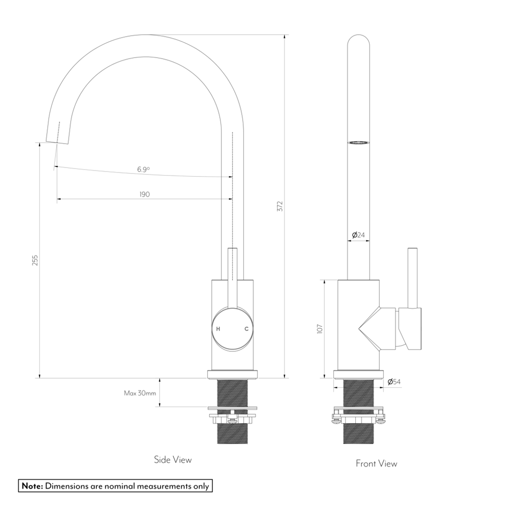 SOLA Kitchen Mixer SPEC-01