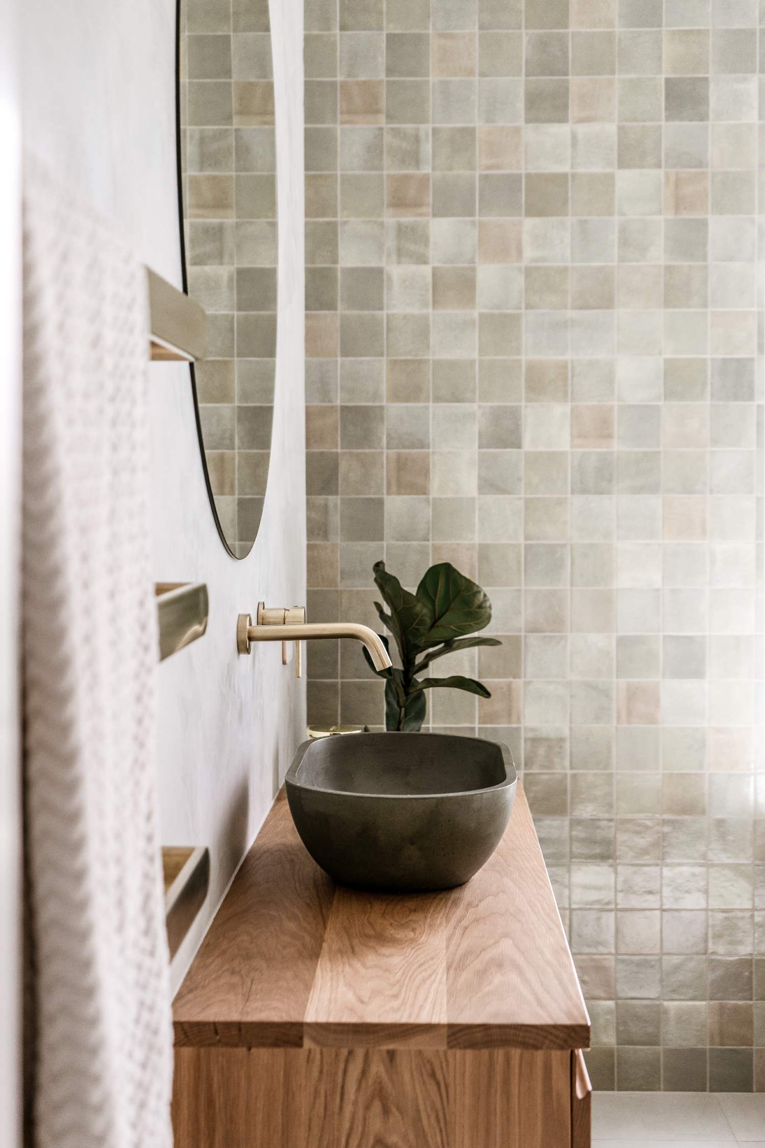 Olive-green-bathroom-and-timber-vanity